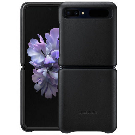 Z Flip Protective Leather Cover