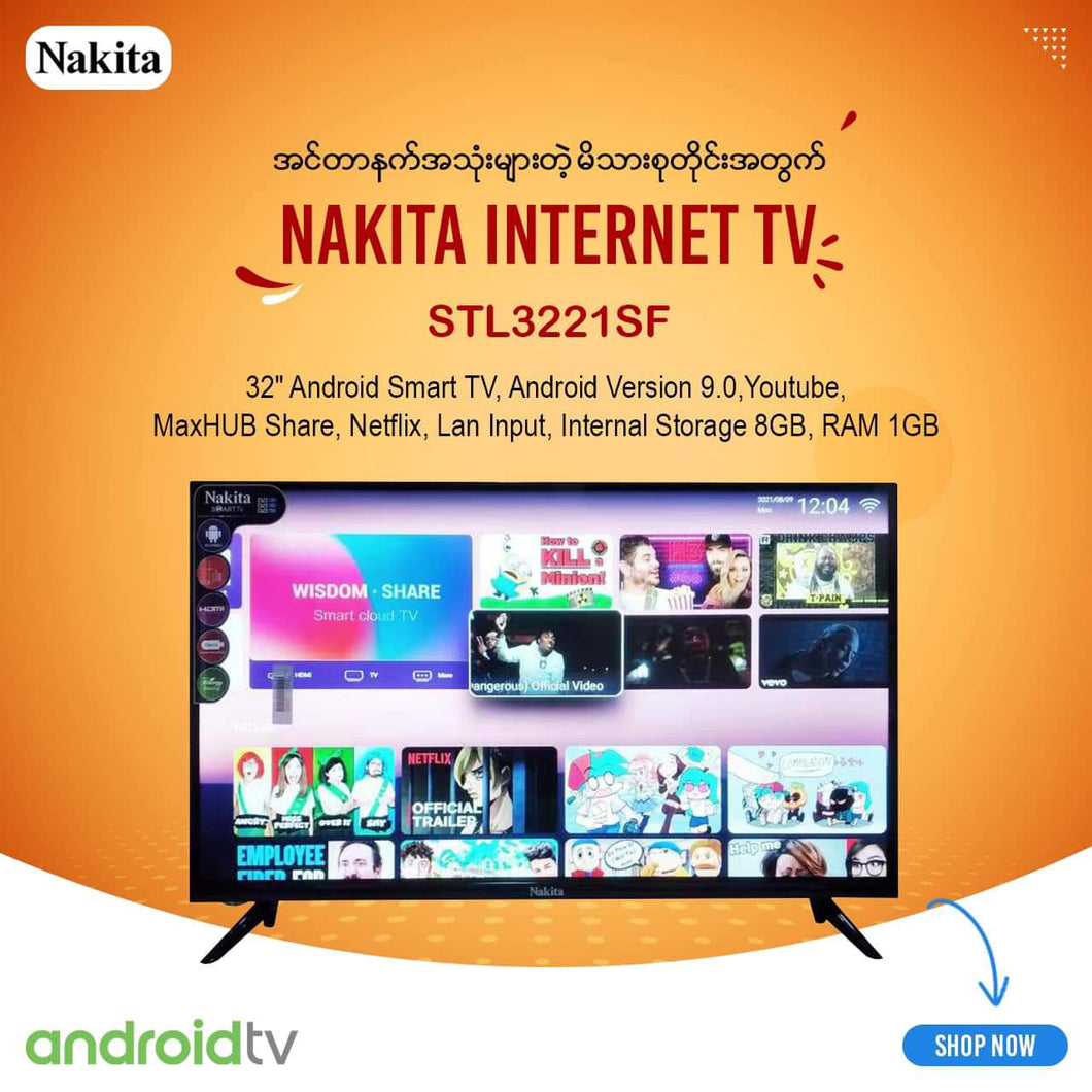 Nakita TV STL 3221SF Smart T2